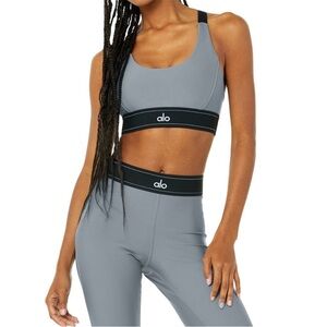 Alo Yoga Airlift Line Up Bra S And Airlift High-Waist Legging XS Set